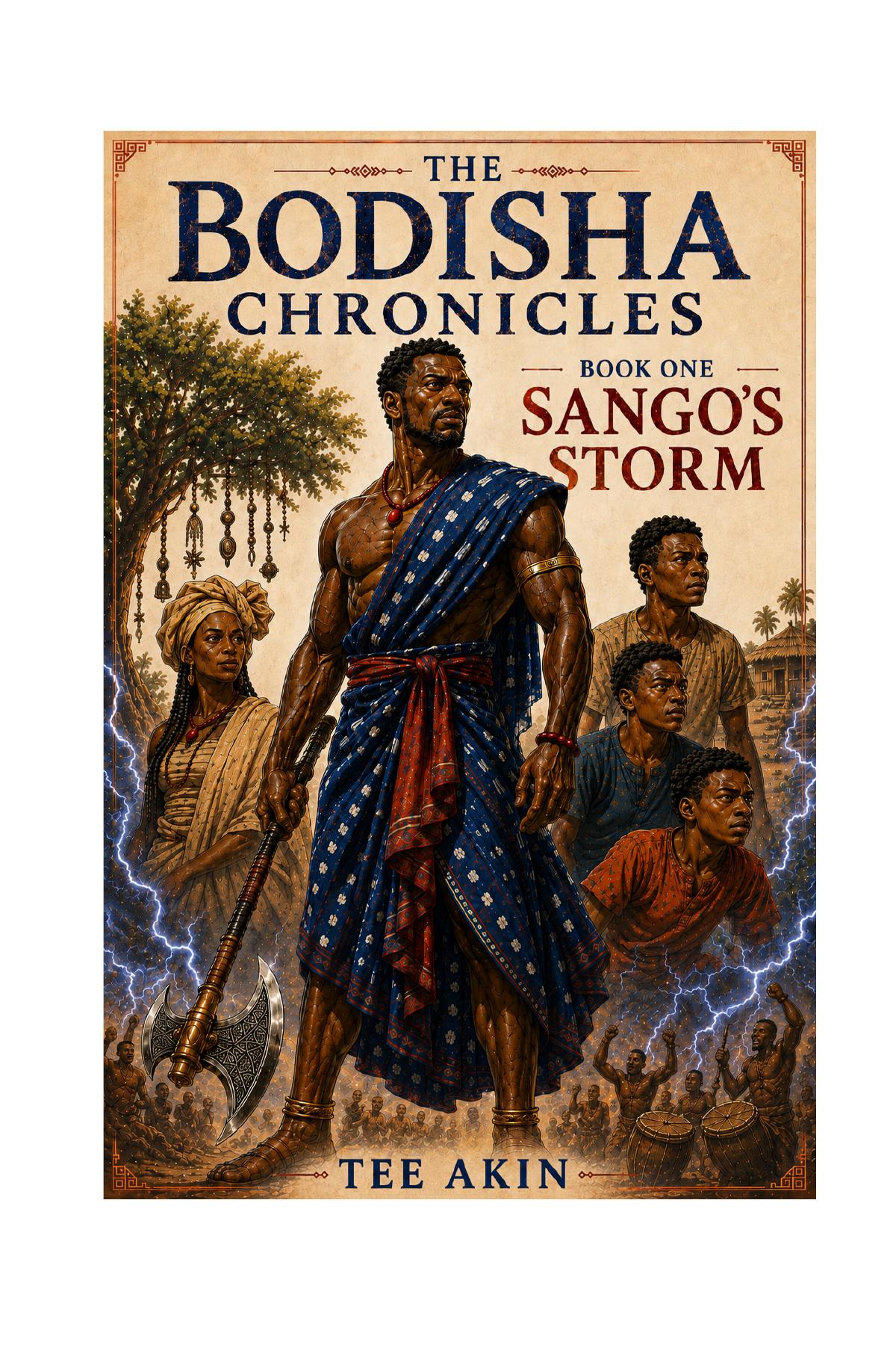 Cover of The Bodisha Chronicles: Sango's Storm by Tee Akin